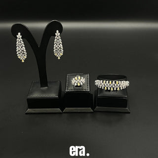 Era Midha Yellow Full Set Accessories High Quality Simulated Diamonds