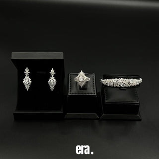 Era Lana Bridal Full Set Accessories High Quality Simulated Diamonds