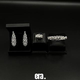 Era Luwaan Bridal Full Set Accessories High Quality Simulated Diamonds