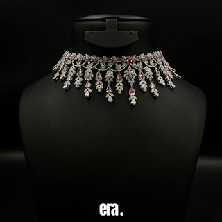 Era Halima Pink Full Set Accessories High Quality Simulated Diamonds