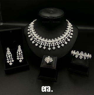 Era Ayma Bridal Full Set Accessories High Quality Simulated Diamonds