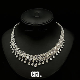 Era Basma Bridal Full Set Accessories High Quality Simulated Diamonds