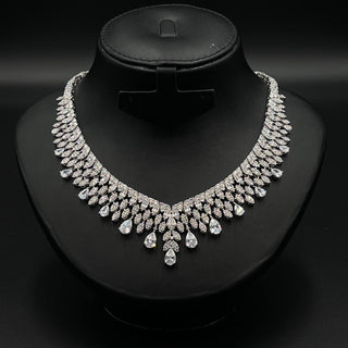 Era Zebha Bridal Full Set Accessories High Quality Simulated Diamonds