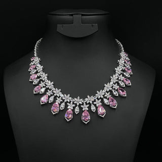 Era Haifa Pink Full Set Accessories High Quality Simulated Diamonds